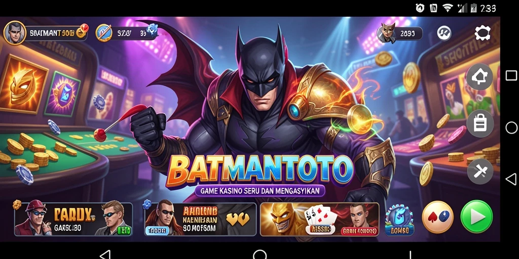 Gameplay BATMANTOTO yang menegangkan dan mendebarkan di dunia Kasino.