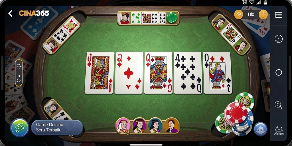 Tampilan gameplay CINA365 yang seru dan menegangkan.