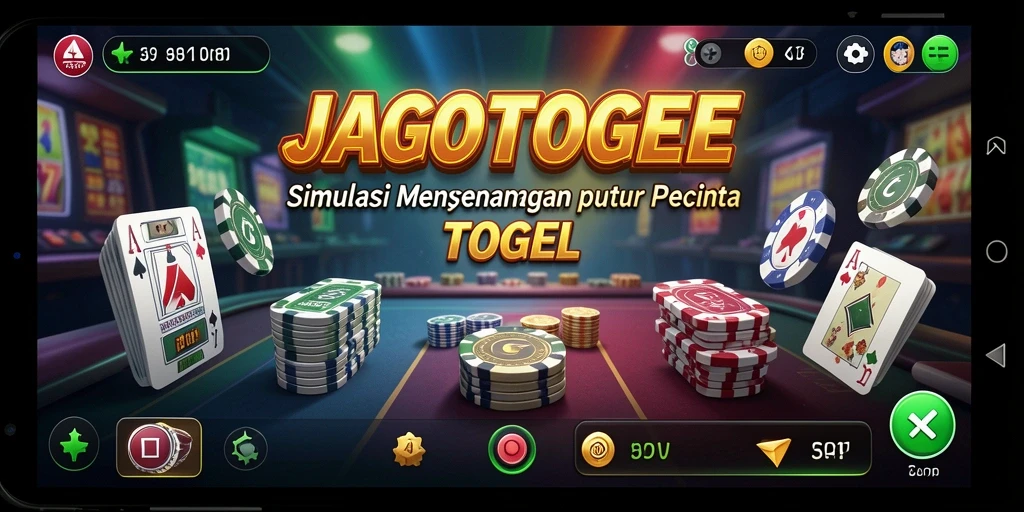 Tampilan gameplay menarik dari JAGOTOGEL dengan berbagai fitur simulasi.