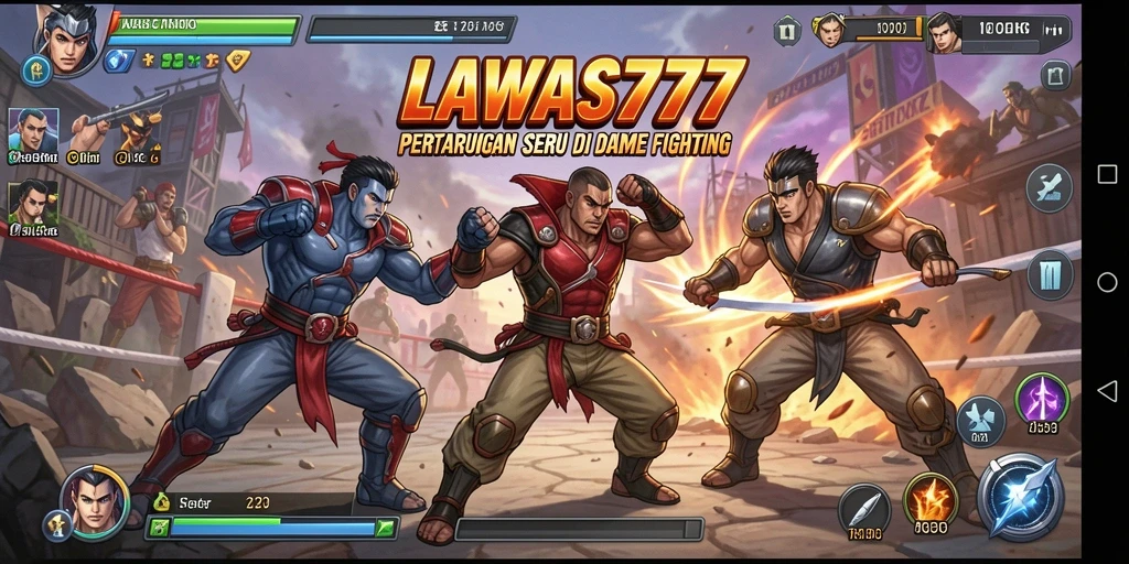 Tampilan menarik dari gameplay Fighting LAWAS777 yang penuh aksi.