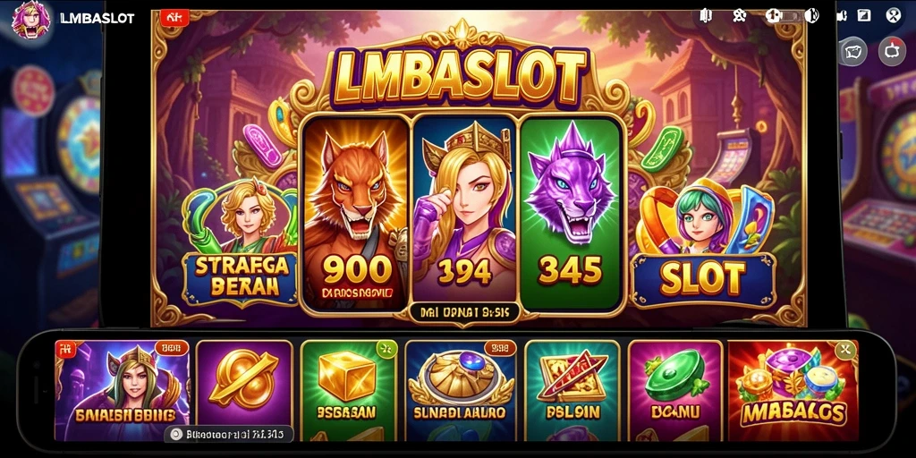 Screenshot LMBASLOT menampilkan keseruan gameplay Strategy yang intens.