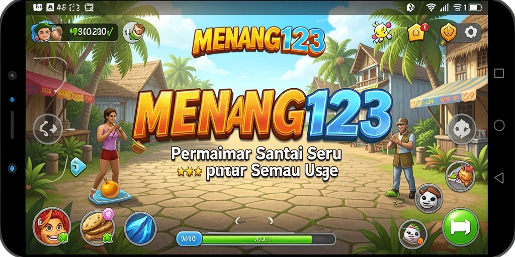 Tampilan gameplay seru dari MENANG123 yang menyenangkan dan menghibur.