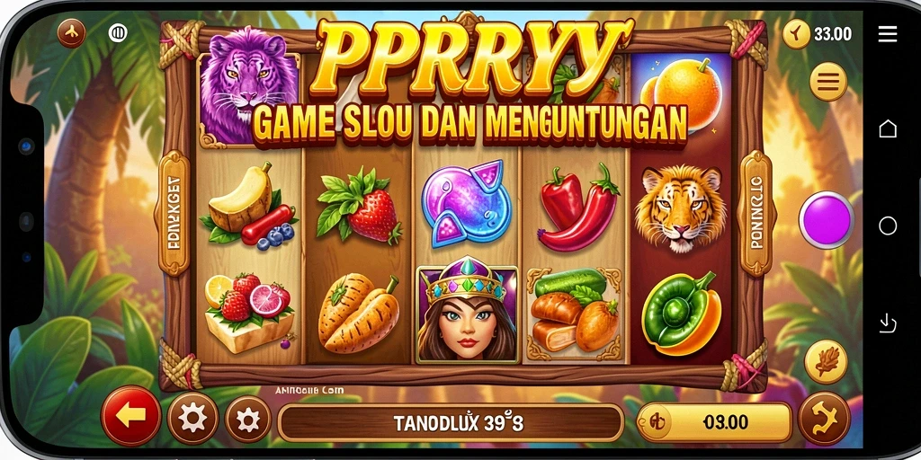 Tampilan gameplay Slot yang menarik dari PPRRYY.