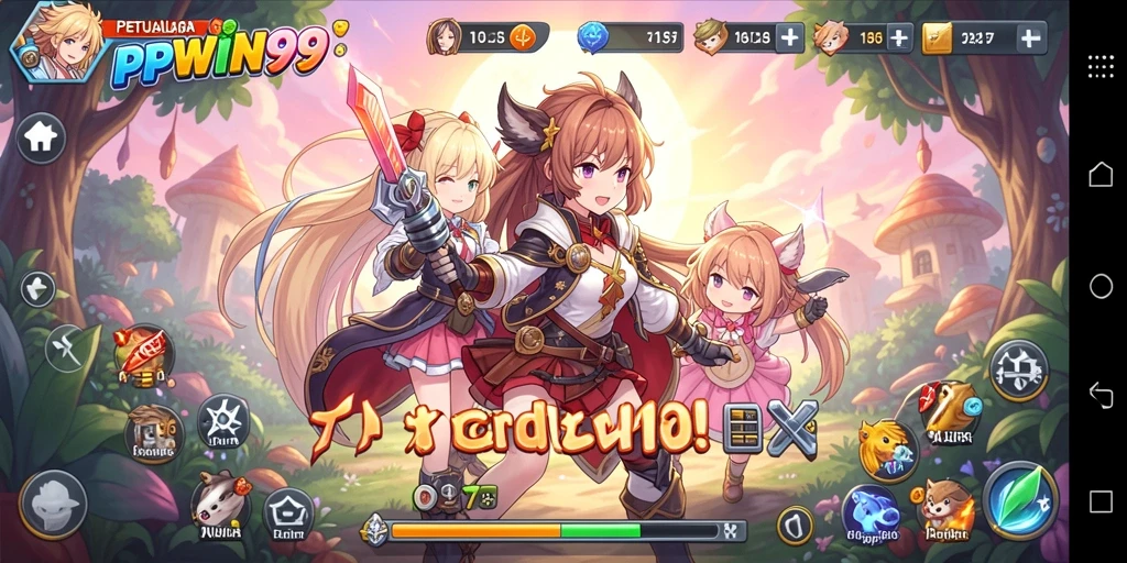 Screenshot gameplay PPWIN99 yang penuh warna dan imersif.