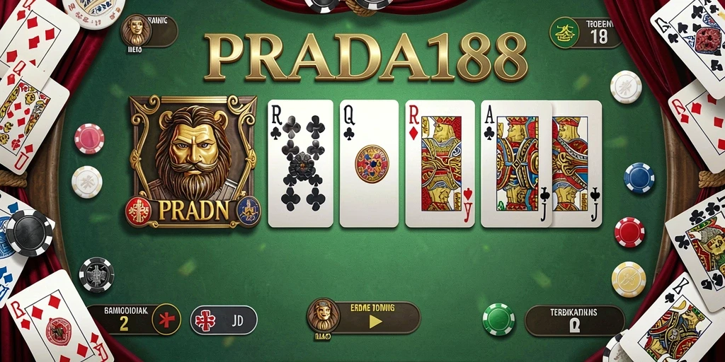Tampilan gameplay menarik dari PRADA188 dengan suasana bermain Domino.