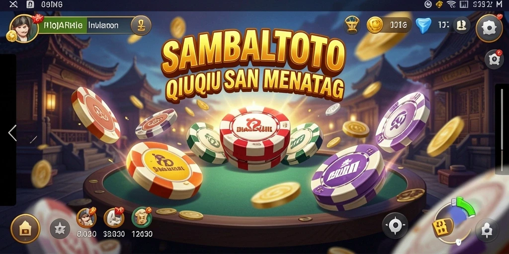 Tampilan gameplay QiuQiu yang menarik dan seru.