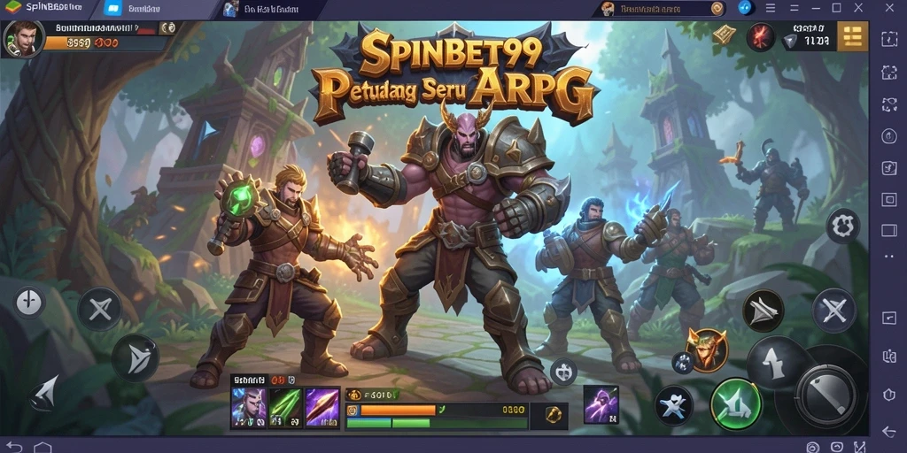 Tampilan gameplay SPINBET99 menampilkan aksi seru dalam dunia ARPG.