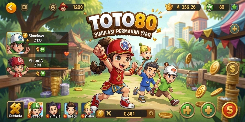 Screenshot TOTO80 menunjukkan gameplay yang mengasyikkan dan interaktif.