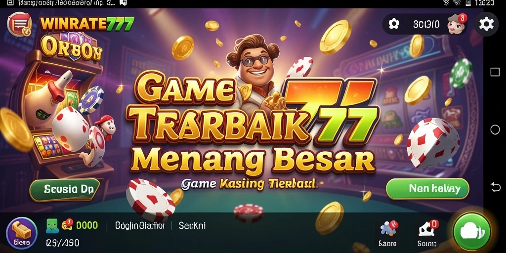 Tampilan menarik dan lingkungan permainan Kasino yang mendebarkan.